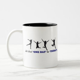 Zitate Zweifarbige Tasse