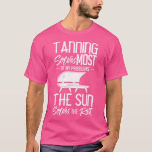 Zitaten für Sonnenstudio - Innenraum-Sonnenbaden T-Shirt