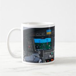 Zitatm2-Jet-Cockpit-Instrumentenbrett Kaffeetasse