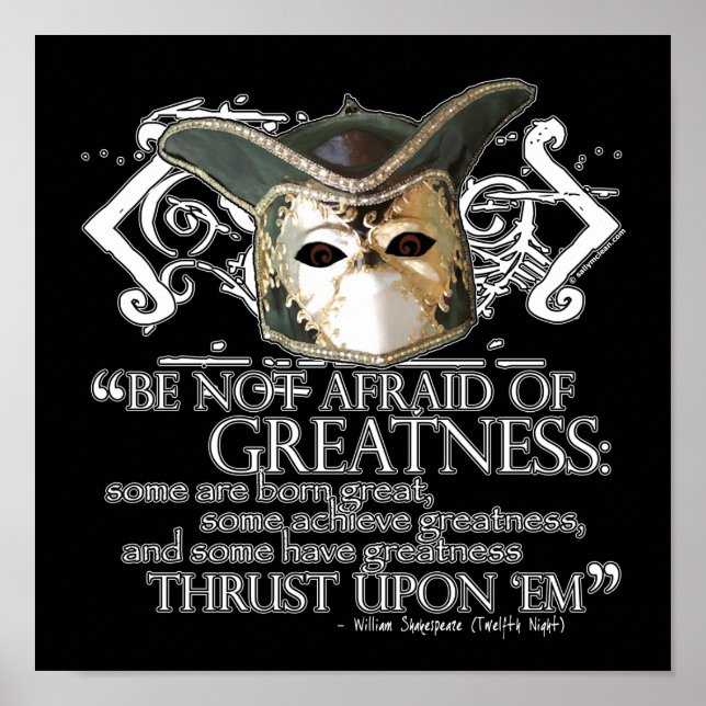 Zitieren für die Nacht Poster (Vorne)