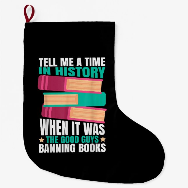 Zitierte verbotene Bücher Großer Weihnachtsstrumpf (Vorderseite)