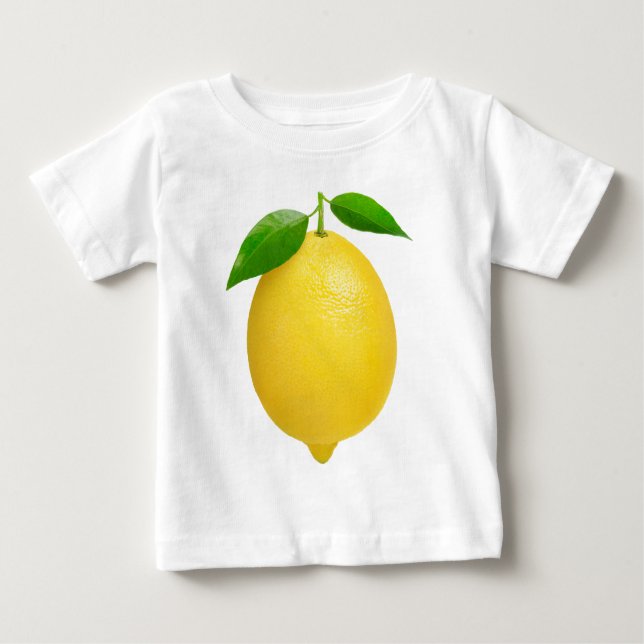 Zitrone Baby T-shirt (Vorderseite)