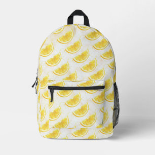 Zitrone Bedruckter Rucksack