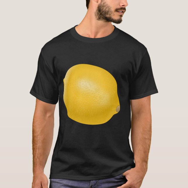 Zitrone Citrusfrucht T-Shirt (Vorderseite)