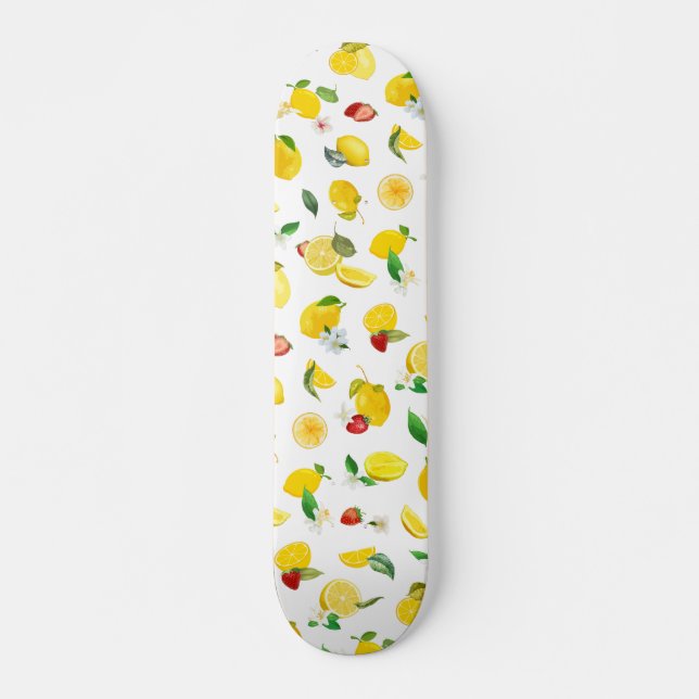 Zitrone & Erdbeere 2 Skateboard (Vorne)