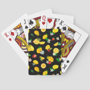 Zitrone & Erdbeere 5 Spielkarten