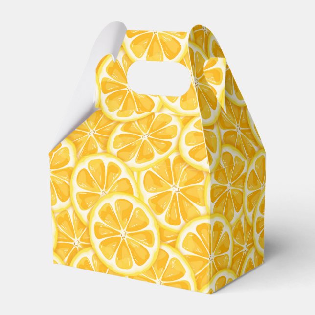 Zitrone Geschenkschachtel (Vorderseite)