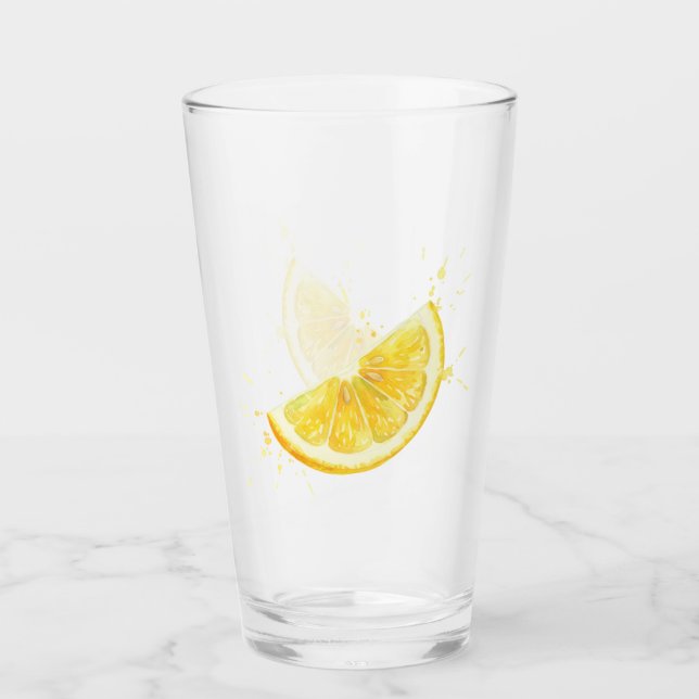 Zitrone Glas (Vorderseite)