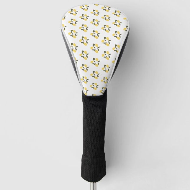 Zitrone Golf Headcover (Vorderseite)