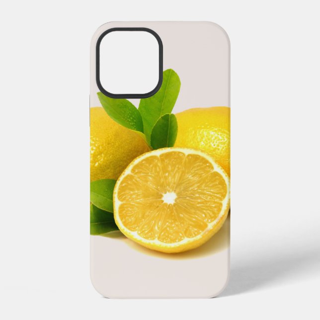 Zitrone iPhone Hülle (Rückseite)