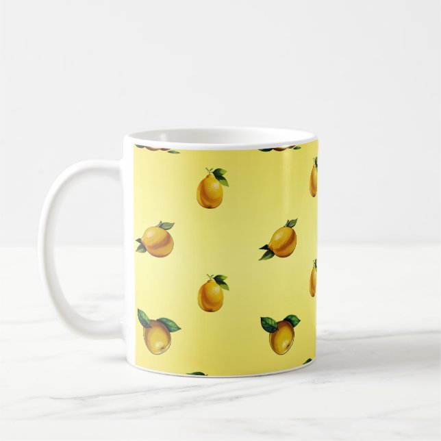 Zitrone Kaffeetasse (Links)
