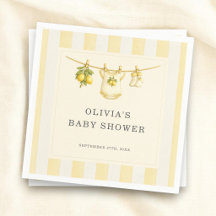 Zitrone kann es kaum erwarten, Baby Shower Streife