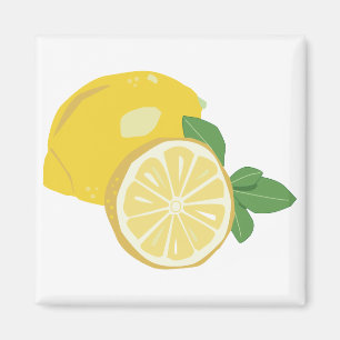 Zitrone Magnet