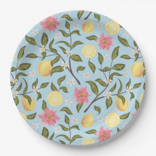 Zitrone Pappteller