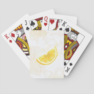 Zitrone Spielkarten