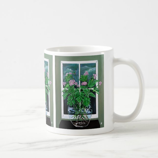 Zitronell-Träume Gemälde von Alfred Fox Kaffeetasse (Rechts)