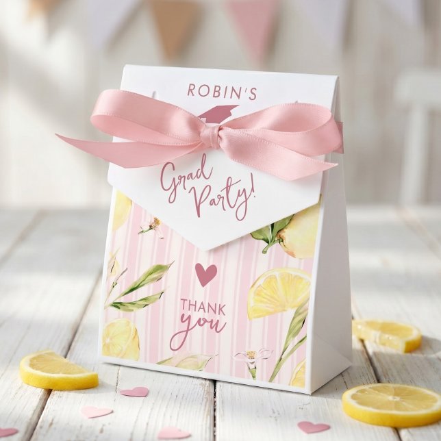 Zitronen-Abschlussbeutel Geschenkschachtel (Von Creator hochgeladen)