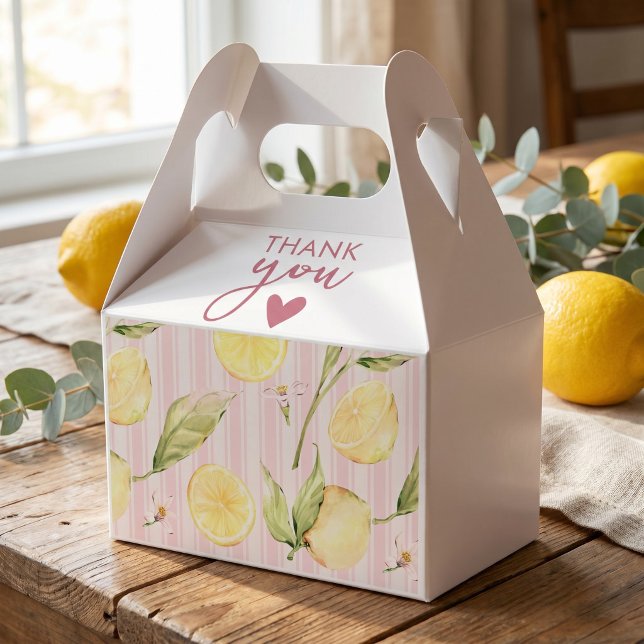 Zitronen-Abschlussfeier-Geschenk Geschenkschachtel (Von Creator hochgeladen)