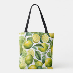 Zitronen Aquarellmuster Design