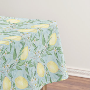 Zitronen aus Zitrusfrüchten Tischdecke