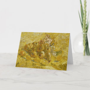 Zitronen, Birnen, Trauben Vincent van Gogh Karte