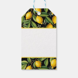Zitronen der Küste von Amalfi Elegant Geschenkanhänger
