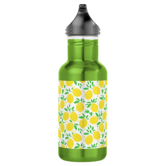 Zitronen Edelstahl Wasserflasche (Rechts)