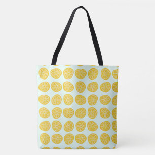 Zitronen für die Tage - Taschen-Tasche - groß