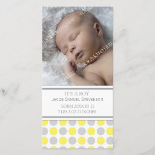 Zitronen-graue Schablonen-neue Ankündigung