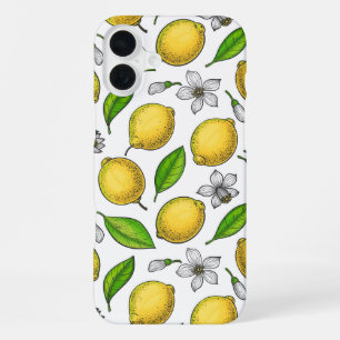 Zitronen iPhone 16 Plus Hülle