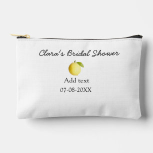 Zitronen-Junggesellinnenabschied modern schlicht m Zubehörtasche