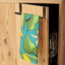 Zitronen, Ladybugs, Blüten im Aquamarinen Hintergr