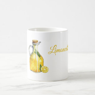 Zitronen Limoncello Getränk Kaffeetasse