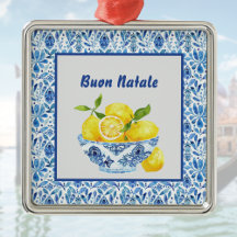 Zitronen-Mittelmeer-Frohe-Weihnachten-Azulejo-Blau