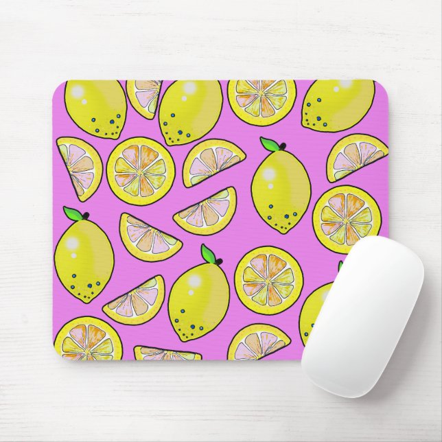 Zitronen Mousepad (Mit Mouse)