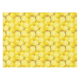 Zitronen-Muster 2 Tischdecke
