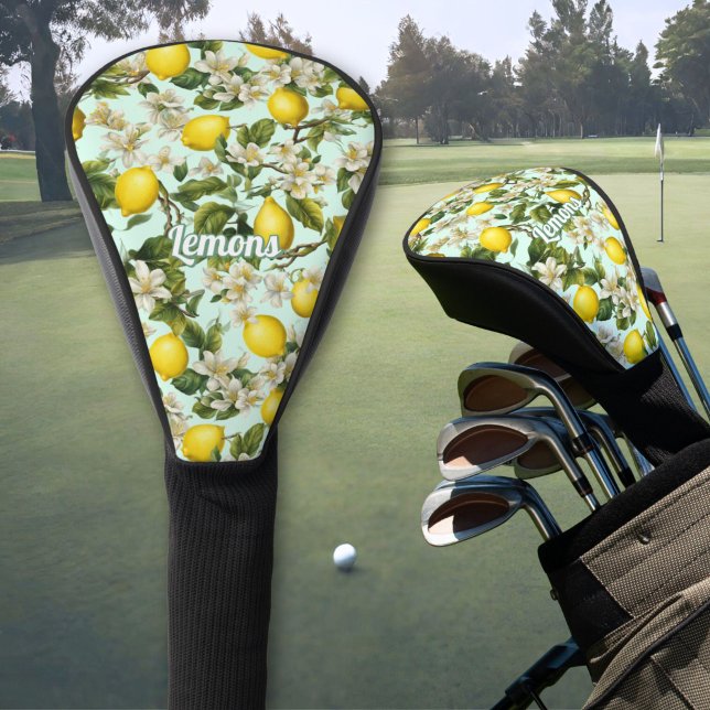 Zitronen Muster Golf Headcover (Von Creator hochgeladen)