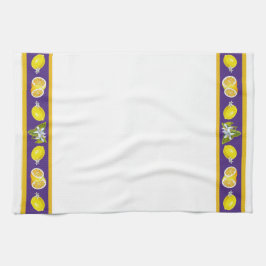 Zitronen-Muster I Geschirrtuch