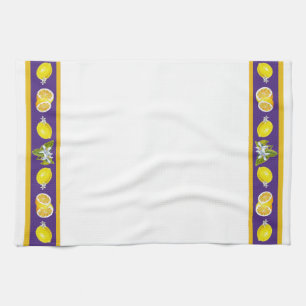 Zitronen-Muster I Geschirrtuch