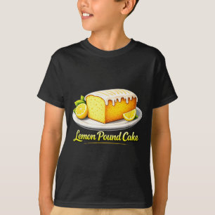 Zitronen-Pfundkuchen Bäckerei Dessert Essenliebhab T-Shirt