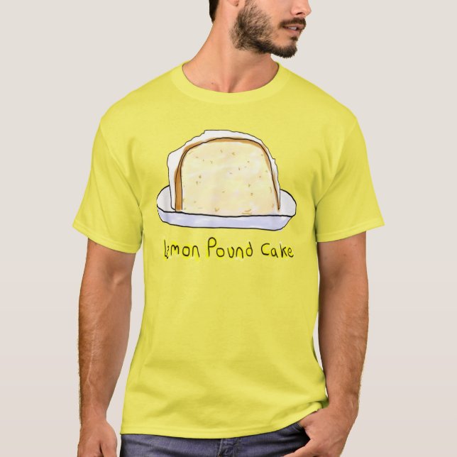 Zitronen-Pfundkuchen T-Shirt (Vorderseite)