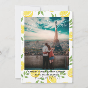 Zitronen SAVE THE DATE