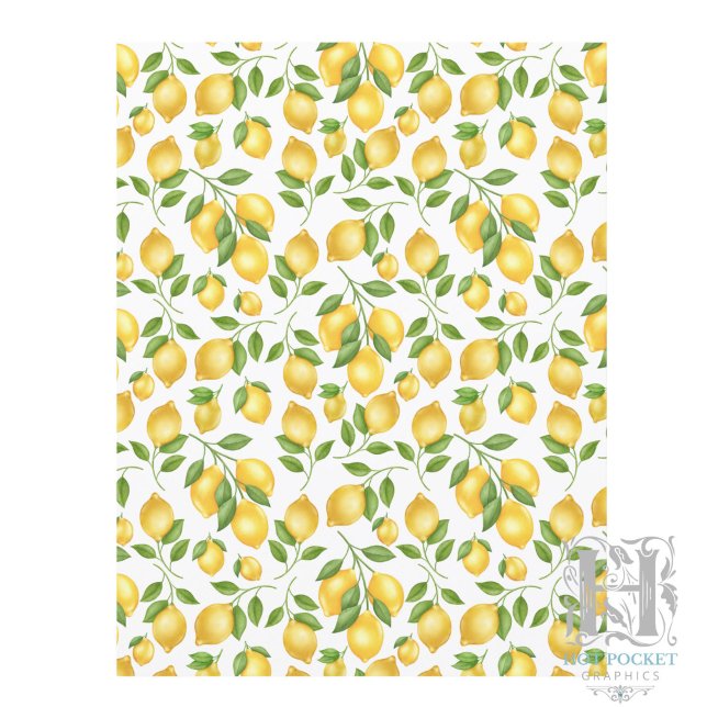 Zitronen Scrapbook Papier (Von Creator hochgeladen)