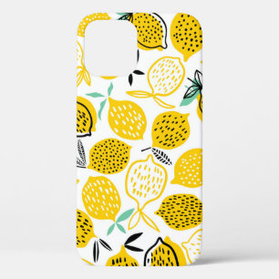 Zitronen-Sommer-Design-Vintage-Illustration Case-Mate iPhone Hülle