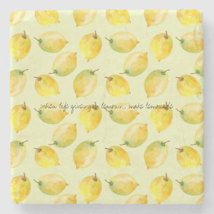 Zitronen Steinuntersetzer