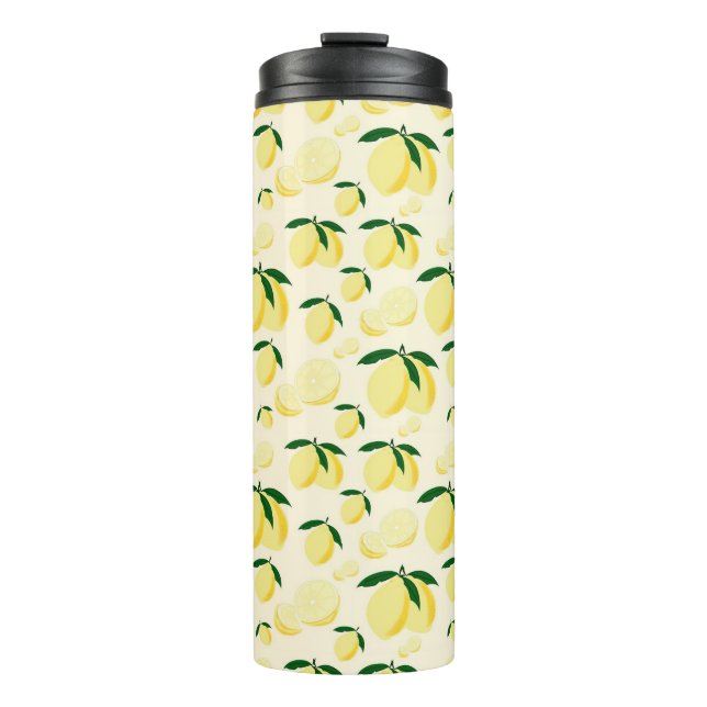 Zitronen Thermosbecher (Vorderseite)