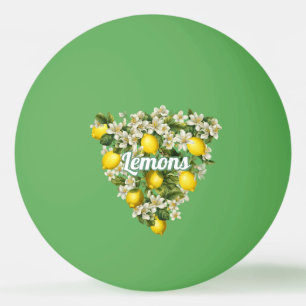 Zitronen Tischtennisball