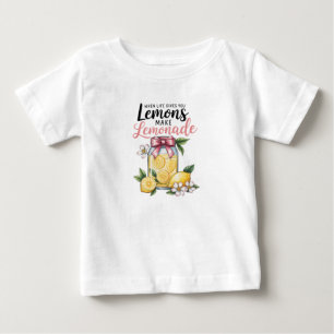 Zitronen und Lemonad Baby T-shirt
