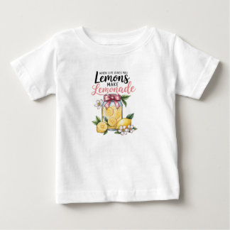 Zitronen und Lemonad Baby T-shirt
