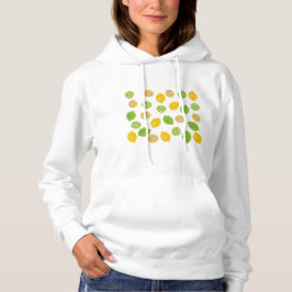 Zitronen und Limones Muster Hoodie